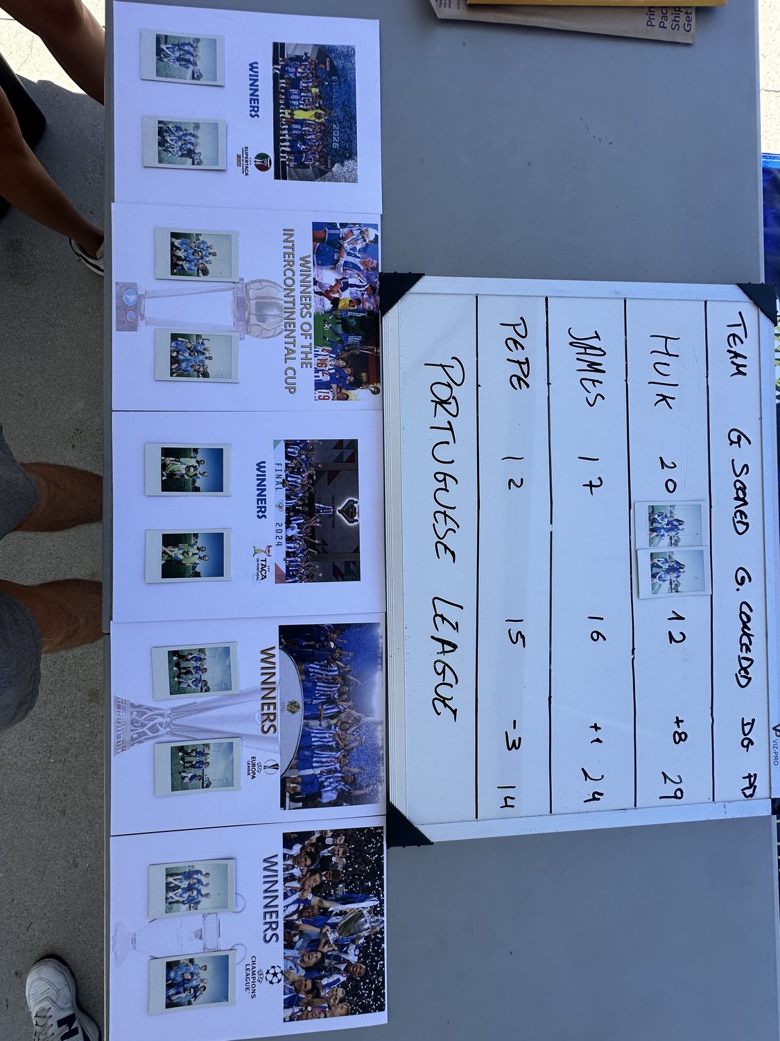 End-of-week awards at the FC Porto World Camp