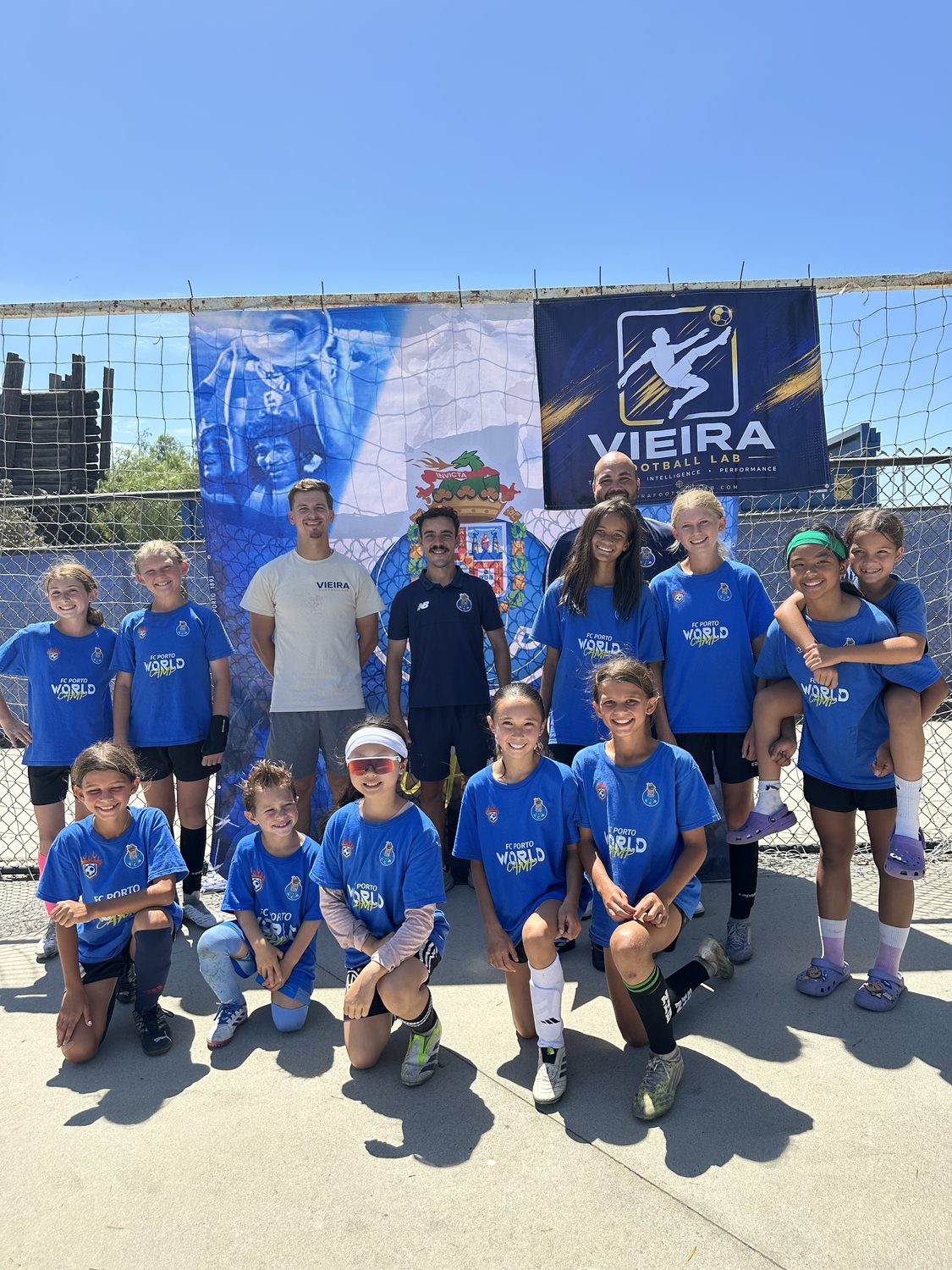 FC Porto World Camp group photo